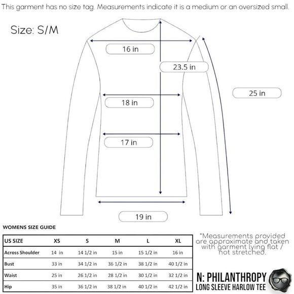 N:PHILANTHROPY LONG SLEEVE HARLOW BFF TEE SHIRT HEATHER GRAY CUT OUT NECK BAND - Picture 12 of 15